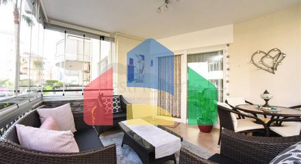 Просторная квартира 2+1 всего в 150 м от моря в районе Оба