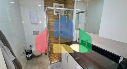 Modern furnished apartment in a residential complex with rich infrastructure in the Oba area