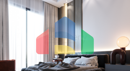 Two-room apartments in the Oba district complex