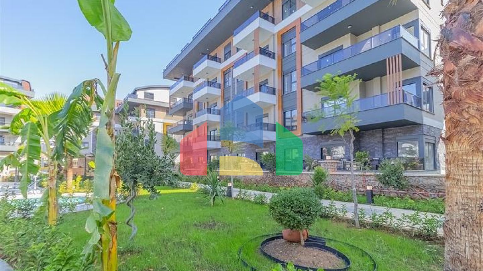 Меблированная квартира 1+1 в районе Оба