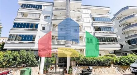 Spacious, bright two-bedroom apartment with two balconies
