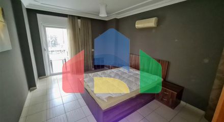 Spacious, bright two-bedroom apartment with two balconies