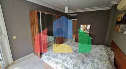 Spacious, bright two-bedroom apartment with two balconies