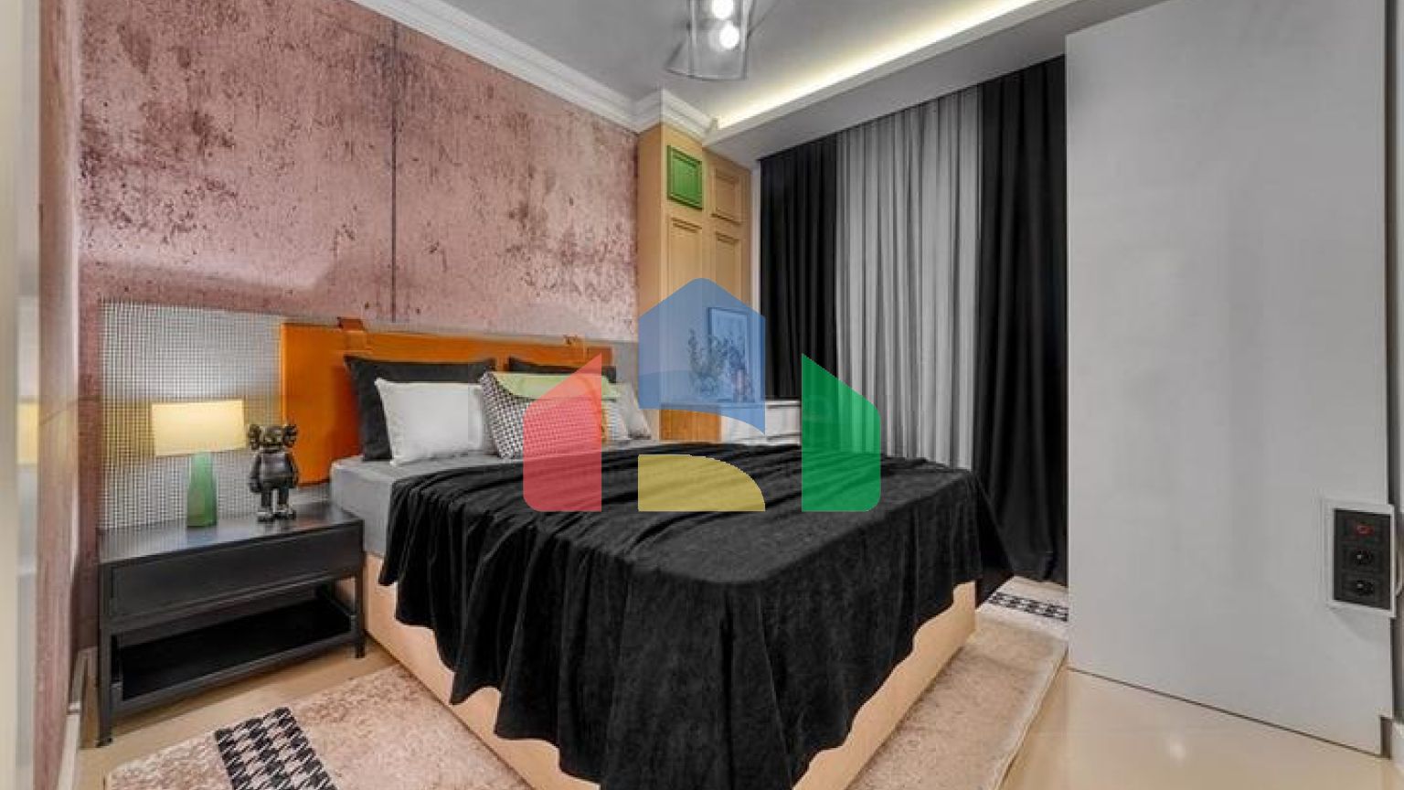 Затишна квартира 2 + 1 в районі Оба