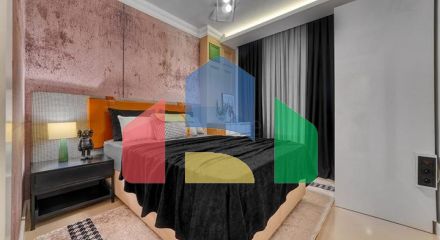 Затишна квартира 2 + 1 в районі Оба