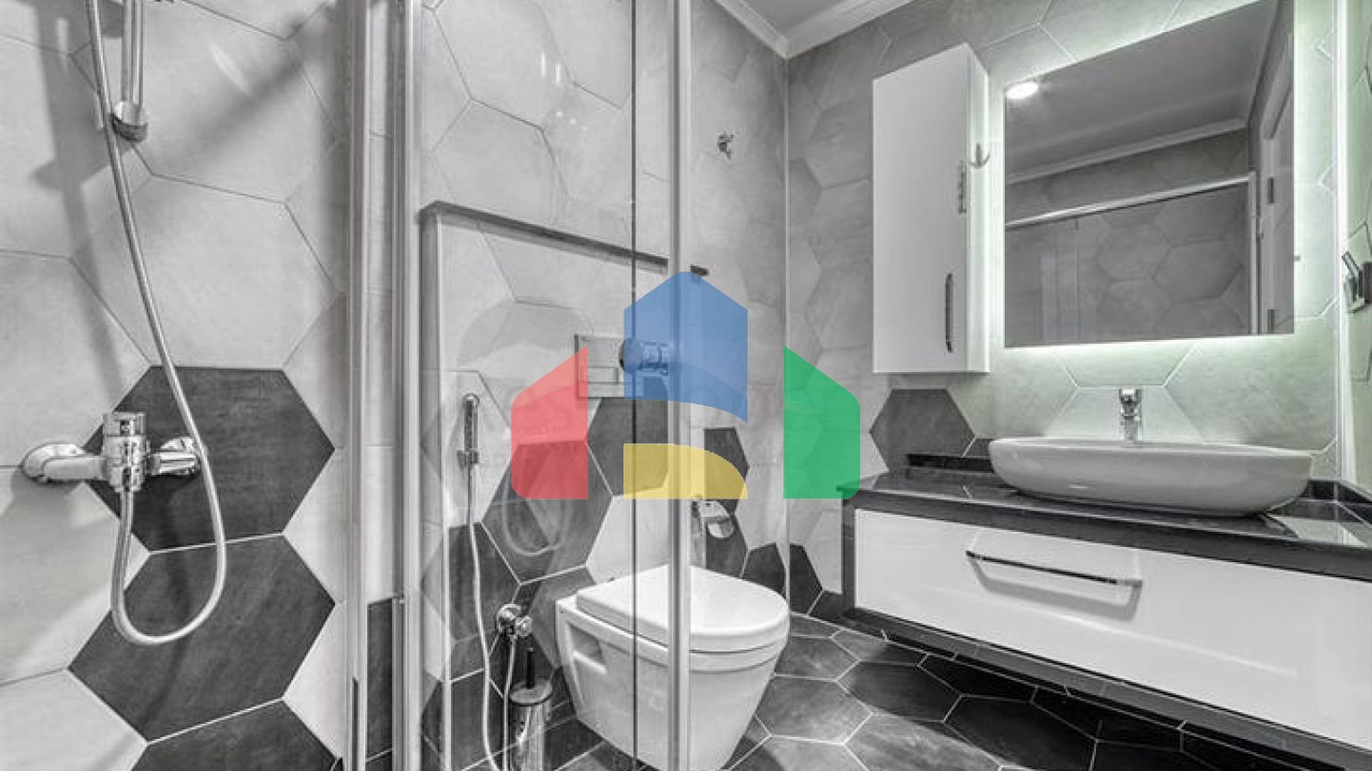 Затишна квартира 2 + 1 в районі Оба