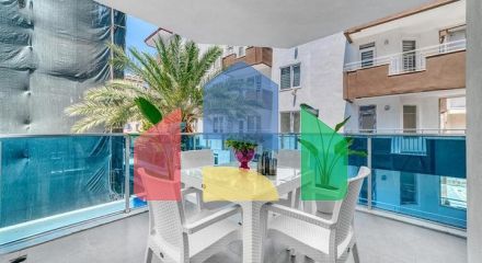 Затишна квартира 2 + 1 в районі Оба