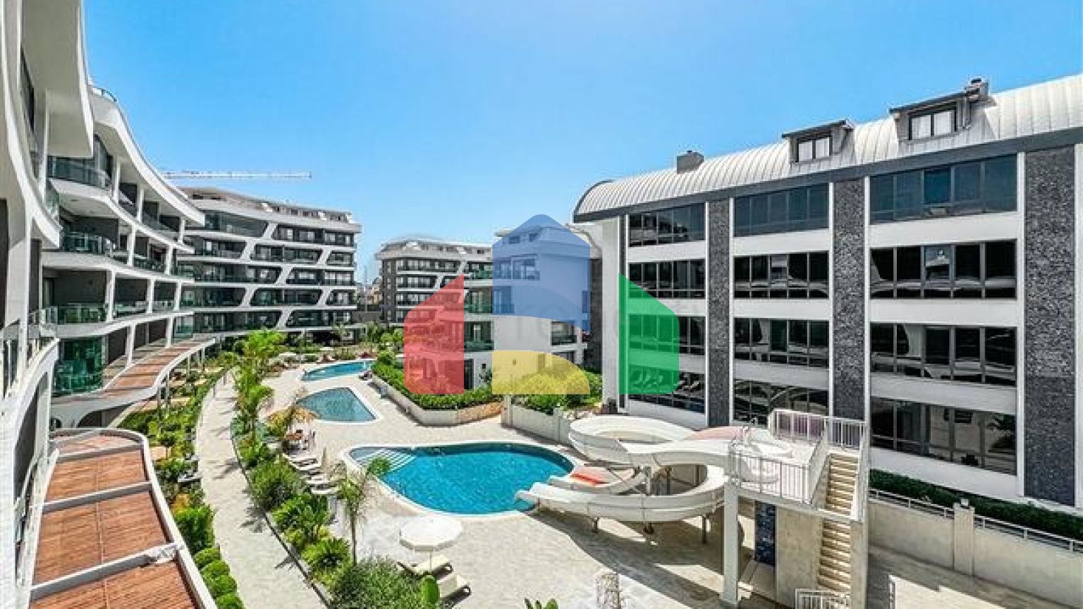 Квартира 1+1 в районе Оба