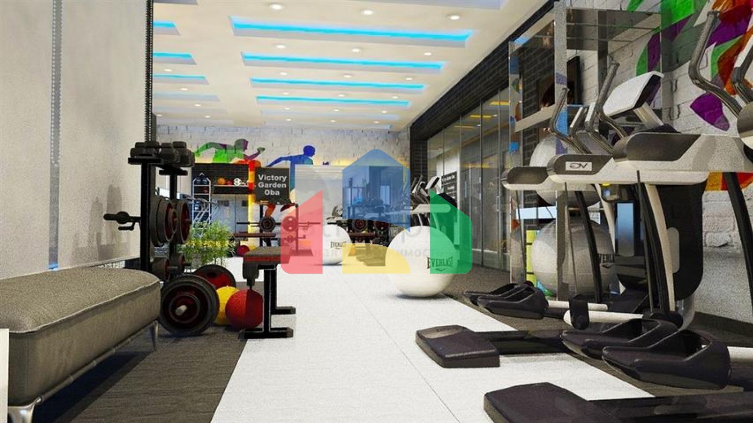 Двокімнатна квартира в новому комплексі район Оба