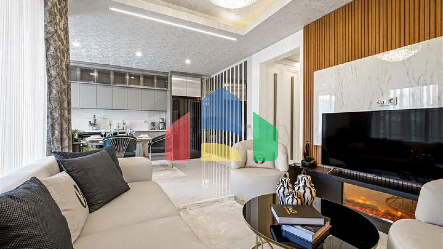 Трикімнатний пентхаус з дизайнерським ремонтом