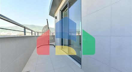2+1 penthouse in a new complex in the Oba area, 350 m from the sea