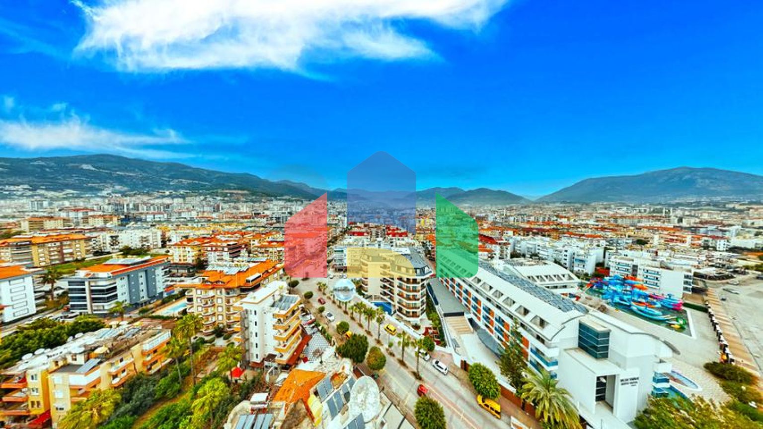 Пентхаус 2 + 1 в новому комплексі в районі Оба в 350 м від моря