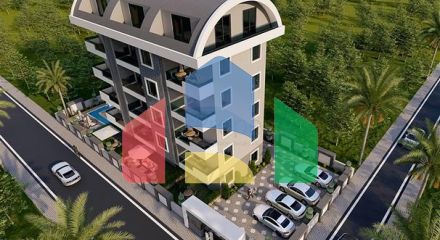A new project in the Oba area with the possibility of obtaining a residence permit