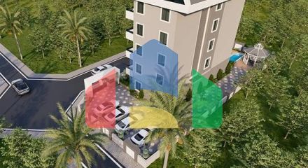 A new project in the Oba area with the possibility of obtaining a residence permit