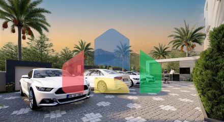 A new project in the Oba area with the possibility of obtaining a residence permit