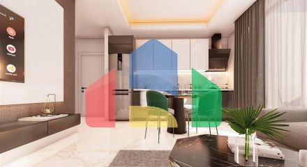 A new project in the Oba area with the possibility of obtaining a residence permit