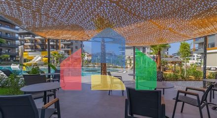 Квартира плануванням 1+1 в сучасному комплексі в районі Оба