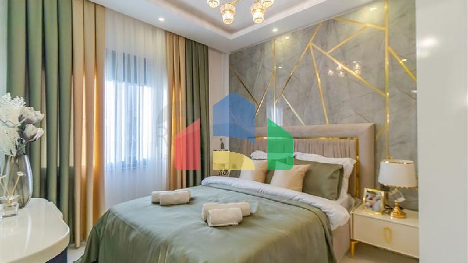 Квартира планировкой 1+1 в современном комплексе в районе Оба