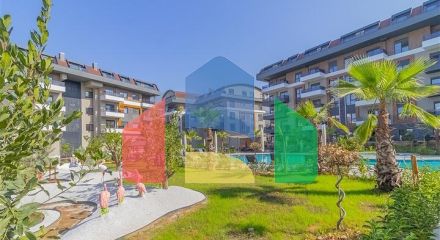 Квартира планировкой 1+1 в современном комплексе в районе Оба Квартира планировкой 1+1 в современном комплексе в районе Оба