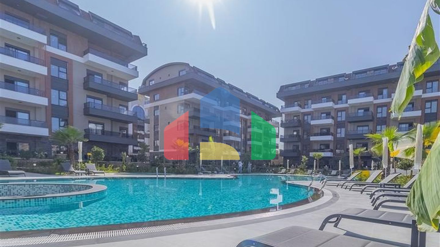 Квартира планировкой 1+1 в современном комплексе в районе Оба