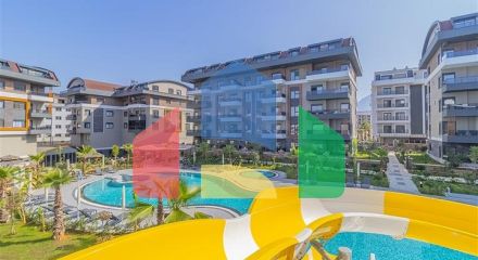 Квартира планировкой 1+1 в современном комплексе в районе Оба Квартира планировкой 1+1 в современном комплексе в районе Оба