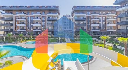 Квартира планировкой 1+1 в современном комплексе в районе Оба Квартира планировкой 1+1 в современном комплексе в районе Оба