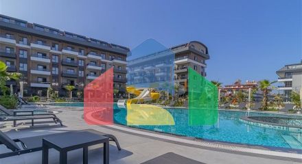 Квартира планировкой 1+1 в современном комплексе в районе Оба Квартира планировкой 1+1 в современном комплексе в районе Оба