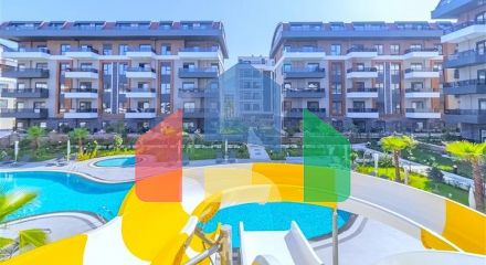 1+1 apartment in a modern complex in Oba district