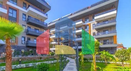1+1 apartment in a modern complex in Oba district