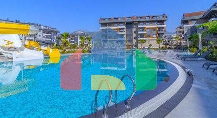 1+1 apartment in a modern complex in Oba district