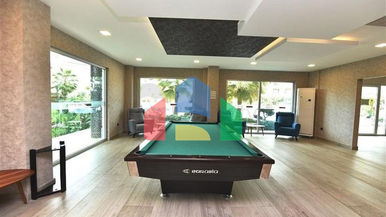 Просторная квартира 2+1 в района Оба