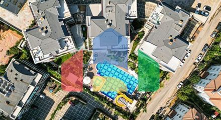 Просторная квартира 2+1 в района Оба