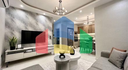 Новые квартиры 1+1 и 2+1 в современном жилом комплексе в районе Оба