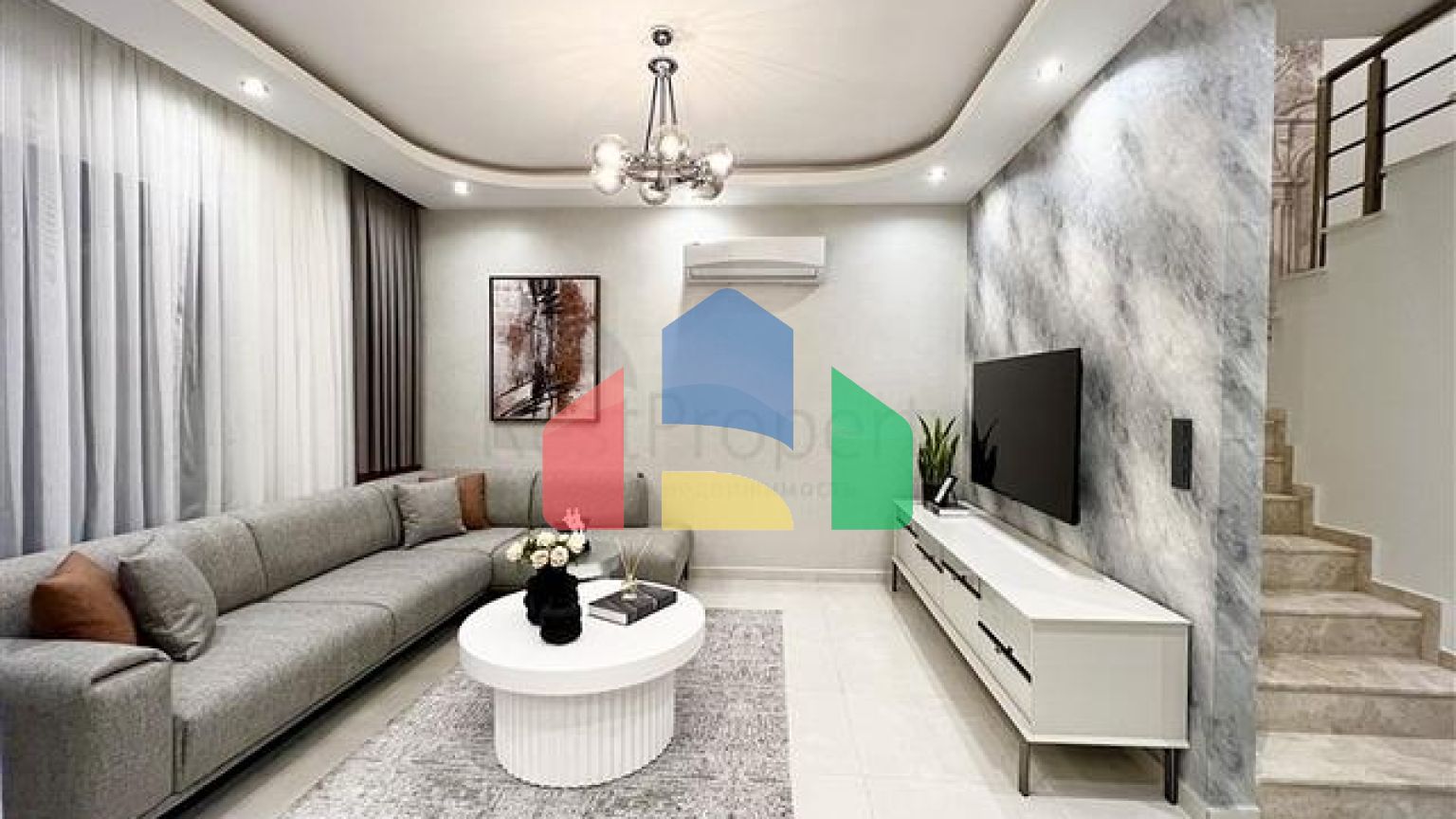 Новые квартиры 1+1 и 2+1 в современном жилом комплексе в районе Оба