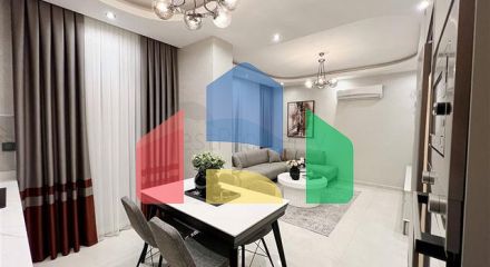 Новые квартиры 1+1 и 2+1 в современном жилом комплексе в районе Оба