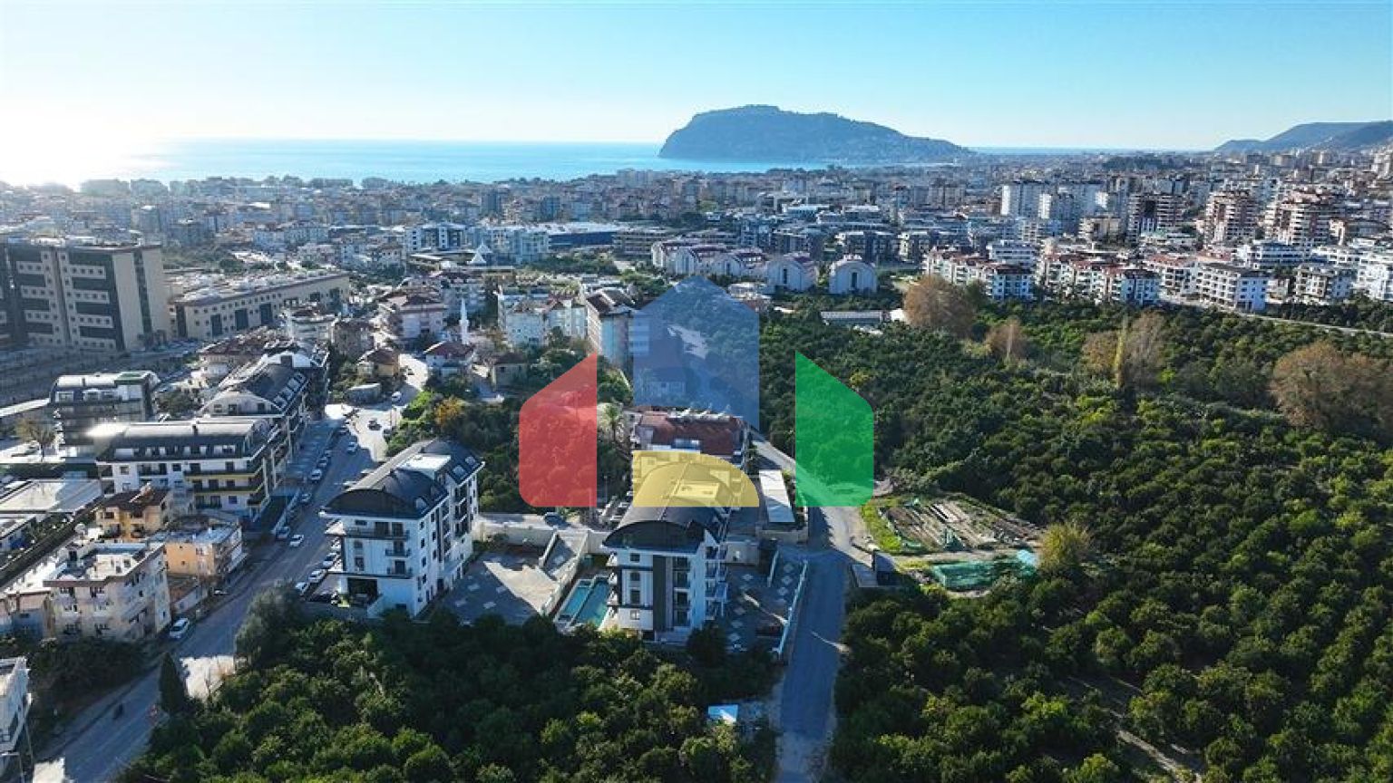 Новые квартиры 1+1 и 2+1 в современном жилом комплексе в районе Оба