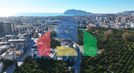 Новые квартиры 1+1 и 2+1 в современном жилом комплексе в районе Оба