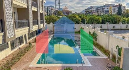 Новые квартиры 1+1 и 2+1 в современном жилом комплексе в районе Оба