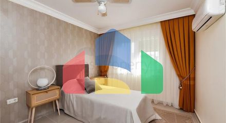 Просторная квартира у моря планировкой 2+1 в центральном районе Оба