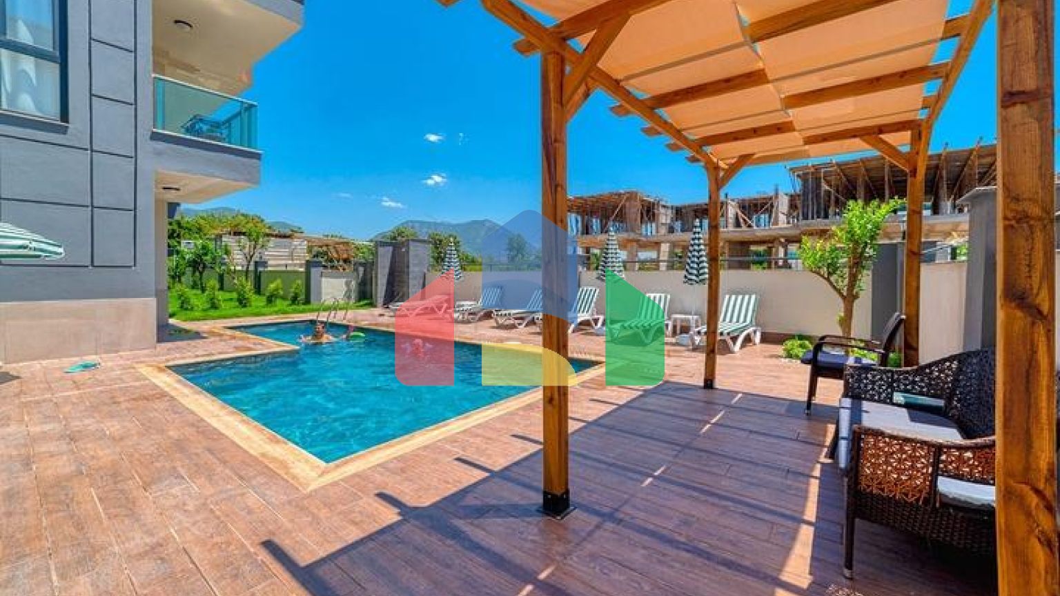 Просторий дуплекс 2 + 1 в районі Оба