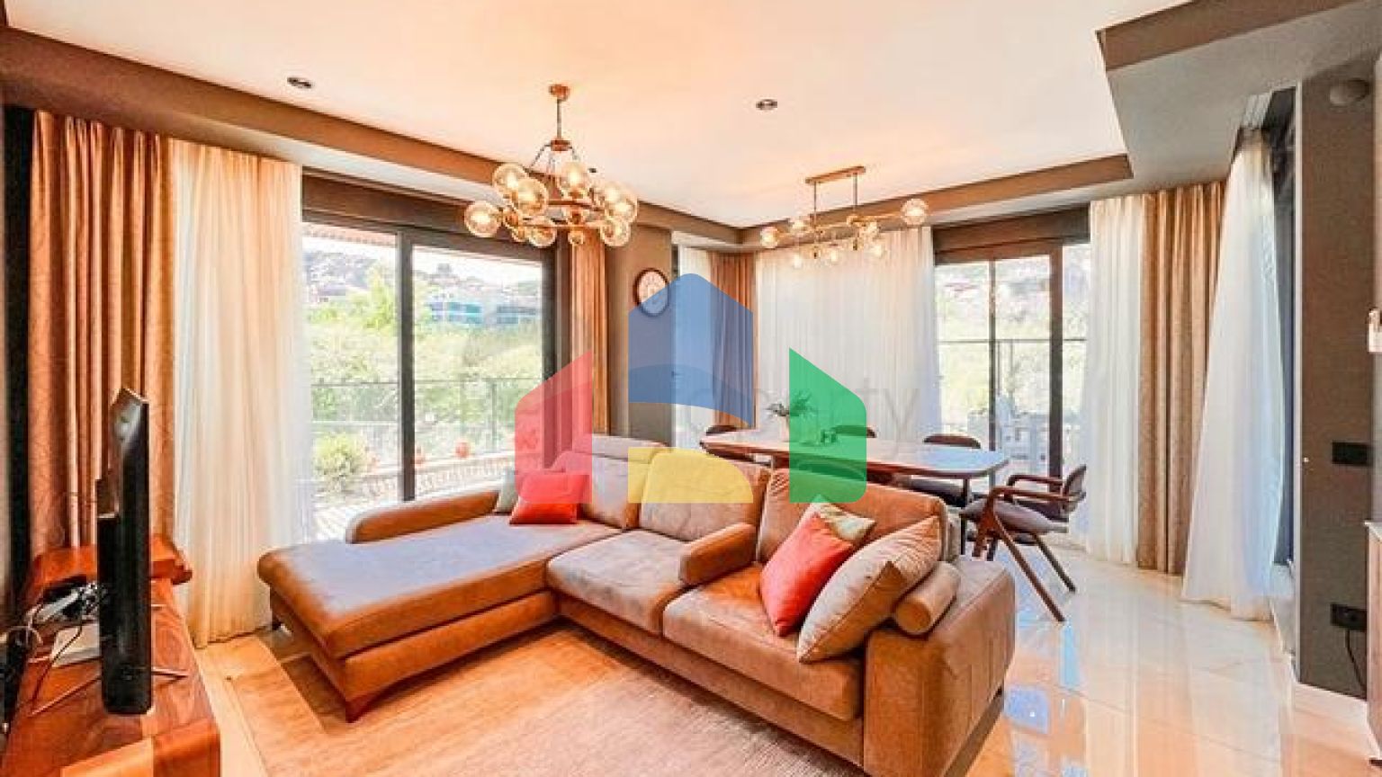 Просторная квартира 3+1 в новом комплексе с полной инфраструктурой