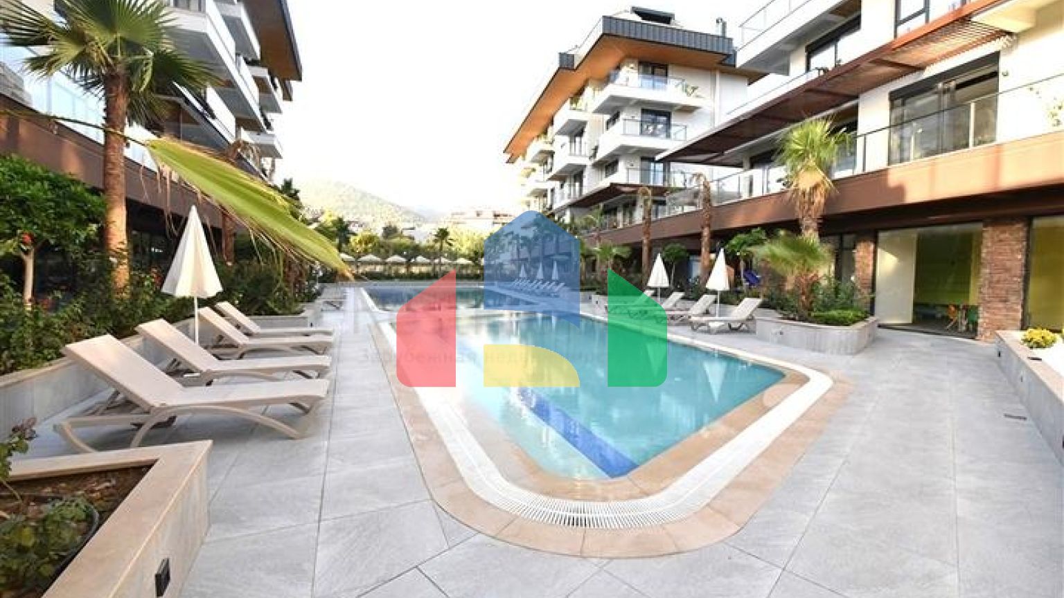 Просторная квартира 3+1 в новом комплексе с полной инфраструктурой