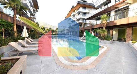 Просторная квартира 3+1 в новом комплексе с полной инфраструктурой