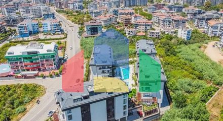 Просторная квартира 3+1 в новом комплексе с полной инфраструктурой