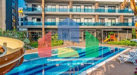 Квартира 2 + 1 в центрі району Оба