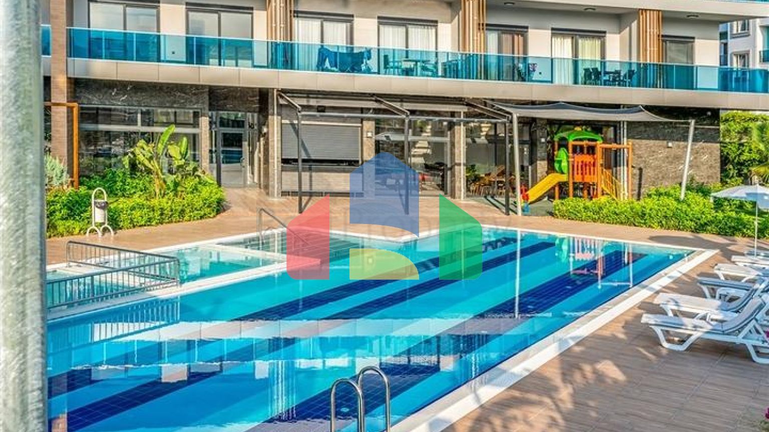 Квартира 2 + 1 в центрі району Оба