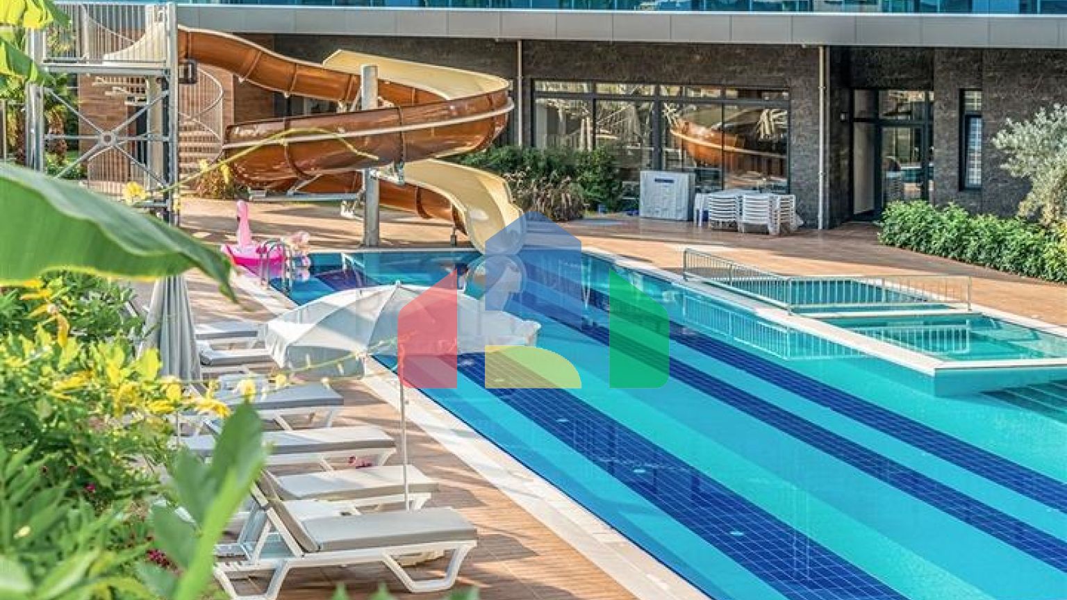 Квартира 2 + 1 в центрі району Оба