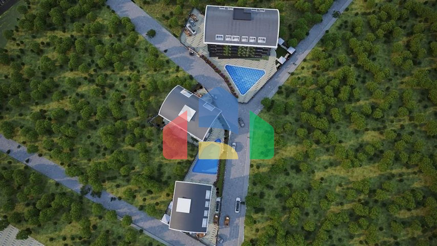 Новий житловий комплекс в районі Оба