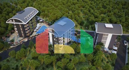 Новий житловий комплекс в районі Оба