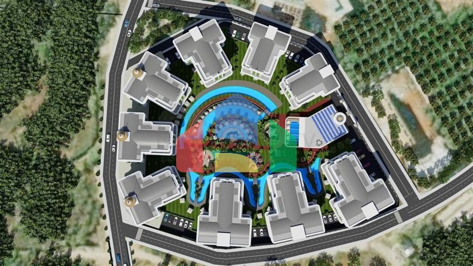 Квартира 1+1 в эксклюзивном комплексе